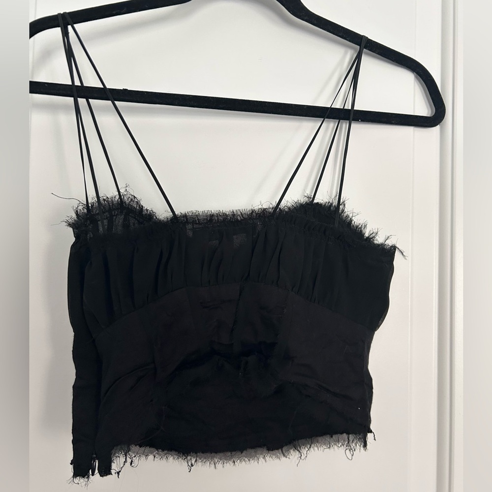 Urban Outfitters Black Crop Top - Picture 3 of 4